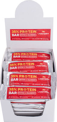 Lamoterra Riegel mit 35% Protein & Geschmack Erdnuss Cranberry 20x60gr