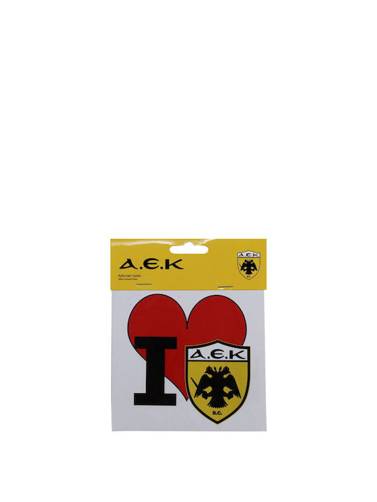 Autocolant I love AEK BC