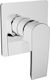 Ottone Meloda Queen für Dusche 1 Ausfahrt Silber