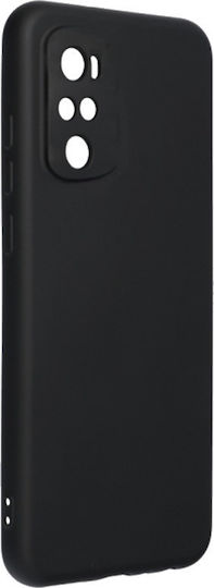 Matt Back Cover Σιλικόνης Μαύρο (Redmi Note 10 Pro)