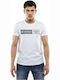 Devergo Men's Short Sleeve T-shirt White 1D21SS4015SS0105-1