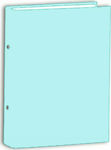 Skag Clipboard with 4 Rings for Paper B5 Light Blue 1pcs