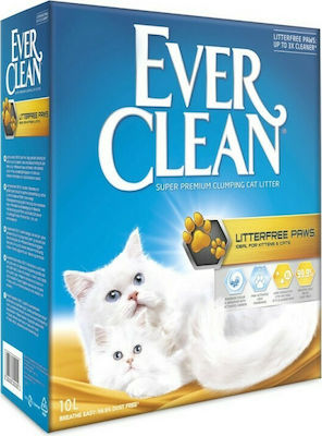 Ever Clean Litterfree Paws Nisip pentru pisici Aglutinare 26lt