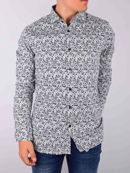 DSTREZZED SHIRT FLORAL DST303083117.WHITE