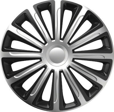 Versaco Auto Radkappen Set Trend 4Stück 13" Silber