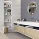 Ravenna Macassar Kitchen Wall / Bathroom Matte ...