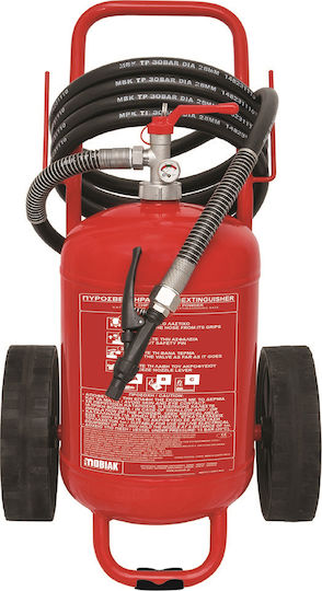 Mobiak Wheeled Dry Chemical Fire Extinguisher 25kg