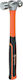 Tactix Hammer 450gr with Plastic Handle Ballas 222007