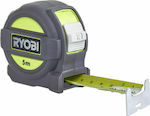 Ryobi Tape Measure with Auto-Rewind 5m