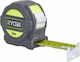 Ryobi Tape Measure with Auto-Rewind 5m