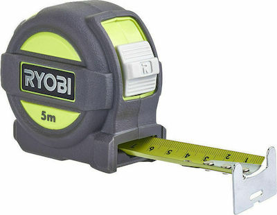 Ryobi Tape Measure with Auto-Rewind 5m