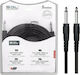 SGL Kabel 6,3mm Stecker - 6,3mm Stecker 5m Schwarz (197247)