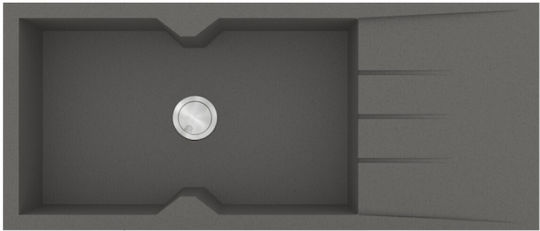 Sanitec Ultra Granite 817 Ένθετος από Συνθετικό Γρανίτη Μ116xΠ50cm Pietra