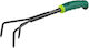 Verto Cultivator Αναμοχλευτής Hand with Pole 36.5cm and Plastic Handle