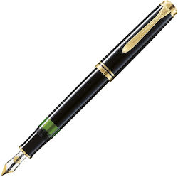 Pelikan M400 Souveran Writing Pen Broad Black