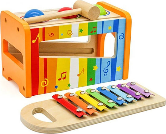 Eva Toys Wooden Metallophone for 3+ Years