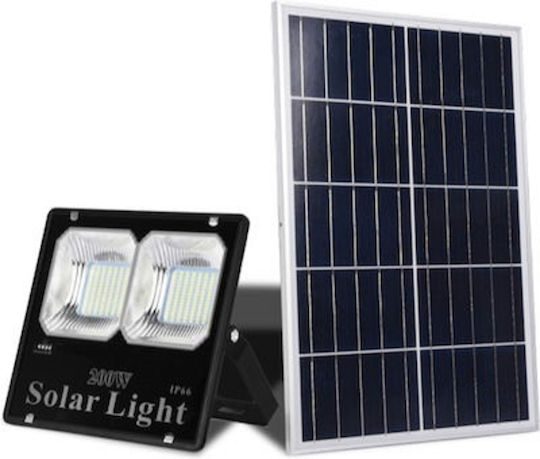 Lucas Στεγανός Ηλιακός Προβολέας LED 200W Ψυχρό Λευκό 6400K IP66