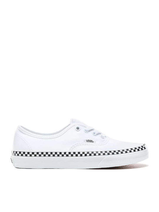 Vans Authentic Check Foxing Damen Sneakers Weiß