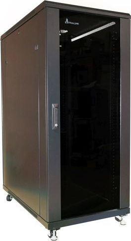 Extralink Boden Rack-Schrank 27U Schwarz EX.11366