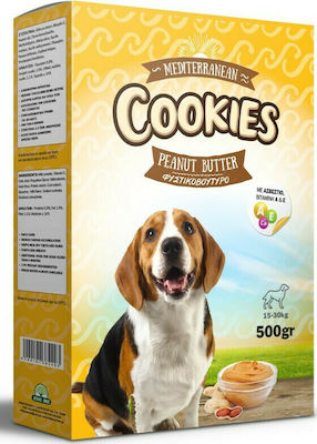 Mediterannean Cookies Peanut Butter Biscuit Dog with Peanut Butter 500gr MBF6