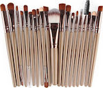 LFD Professional Synthetic Make Up Brush Set for 20τμχ 20pcs