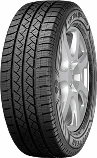 Goodyear Vector 4Seasons Cargo 235/60R17 117S Λάστιχο 4 Εποχών για Φορτηγό Ελαφρού Τύπου