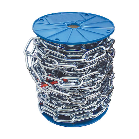 FFG Αλυσίδα Σκάφους Γαλβανιζέ 1m x 4mm και Βάρος 1kg