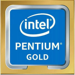 Intel Pentium Dual Core Gold G6405 4.1GHz Επεξεργαστής 2 Πυρήνων για Socket 1200 Tray