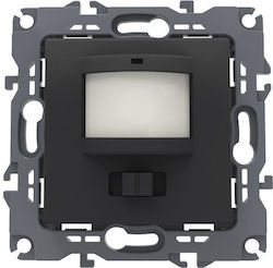 Aca Prime Recessed Electrical Motion Sensor Wall Switch no Frame Basic Black 1000117105