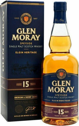 Elgin Heritage Single Malt Whisky 15 Years Scotland in a Box 40% 700ml
