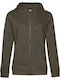 B&C Queen Women's Long Sleeve Promotional Cardigan Khaki