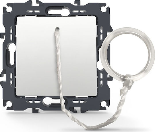 Aca Prime Buton Snur fără Cadru Trage cu clips în culoarea Alb 1000112401