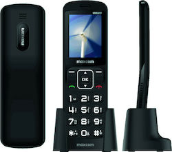 MaxCom MM32D Single SIM Handy mit Tasten Black