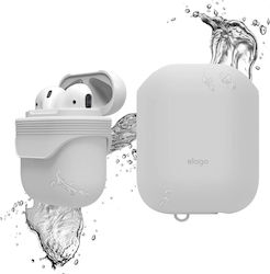 Elago Waterproof Hülle Silikon in Weiß Farbe für Apple AirPods 1 / AirPods 2