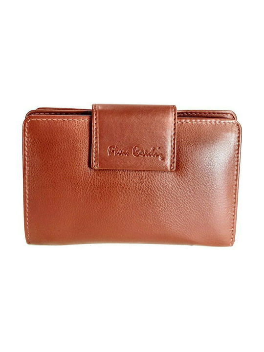 Pierre Cardin PC0228 Large Leather Women's Wallet Tabac Brown