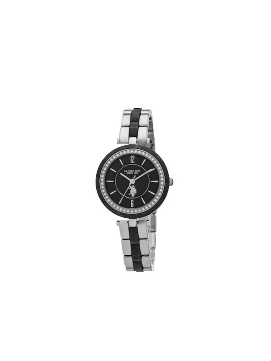 U.S. Polo Assn. Watch with Metal Bracelet