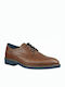 Kricket Men's Leather Casual Shoes Tabac Brown