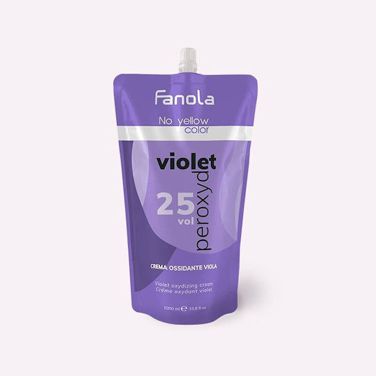 Fanola No Yellow Color Оксидираща крема Violet 25Обем 1000мл
