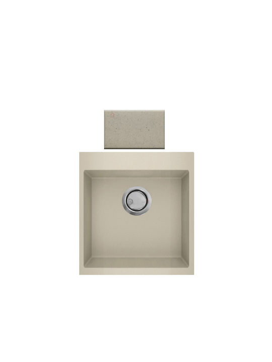 Crown Quadra Q-45 6745 Ένθετος Νεροχύτης από Συ...