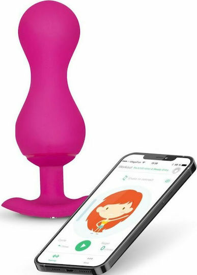 Fun Toys Remote Control Kegel Balls Ασύρματες Κολπικές Μπάλες Ροζ