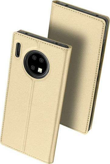 Dux Ducis Skin Pro Book Δερματίνης Χρυσό (Huawei Mate 30 Pro)
