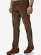 Sogo Men's Trousers Elastic Cigar