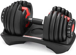 GlobalExpress Adjustable Dumbbell 1x24kg with Stand