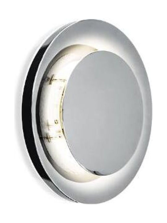 Fos me Modern Leuchte Wand mit Fassung GX53 Silber 25x25cm
