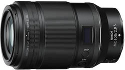 Nikon Full Frame Φωτογραφικός Φακός Nikkor Z MC 105mm f/2.8 VR S Telephoto / Macro για Nikon Z Mount Black