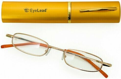 Eyelead P 203 Reading Glasses +2.75 Pocket in Gold color