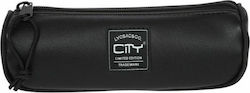 Lyc Sac Eclair Leatherlike Pencil Case Black Lyc Sac Eclair Leatherlike Pencil Case Black