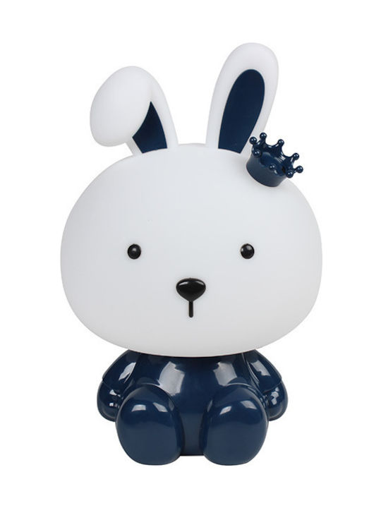 Keskor Kinder Dekorative Lampe Hase Crown Blau ...