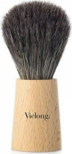 Vie Long Wave Shaving Brush with Horse Hair Bristles 24mm Brown