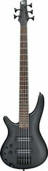 Ibanez Bas Electric Cu 5 Corzi SR305EBL Mână Stângă Negru Uzat Ibanez Bas Electric Cu 5 Corzi SR305EBL Mână Stângă Negru Uzat
